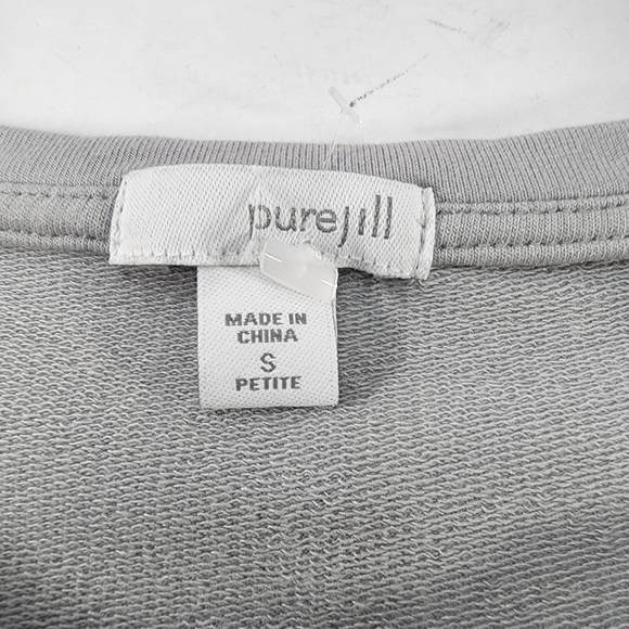 J. Jill Pure Jill Pima Cotton Blend Sweatshirt Dress SP - Picture 7 of 9